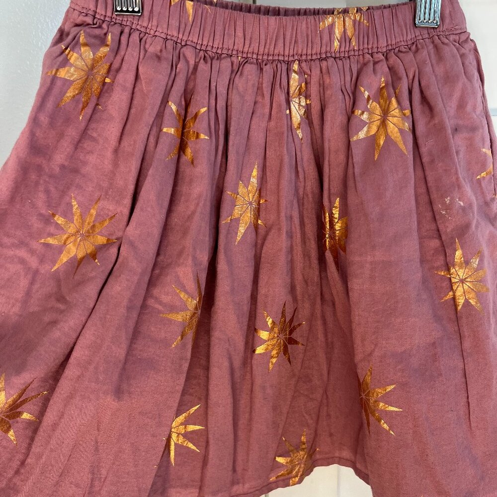Tea Collection Pink/Gold skirt
